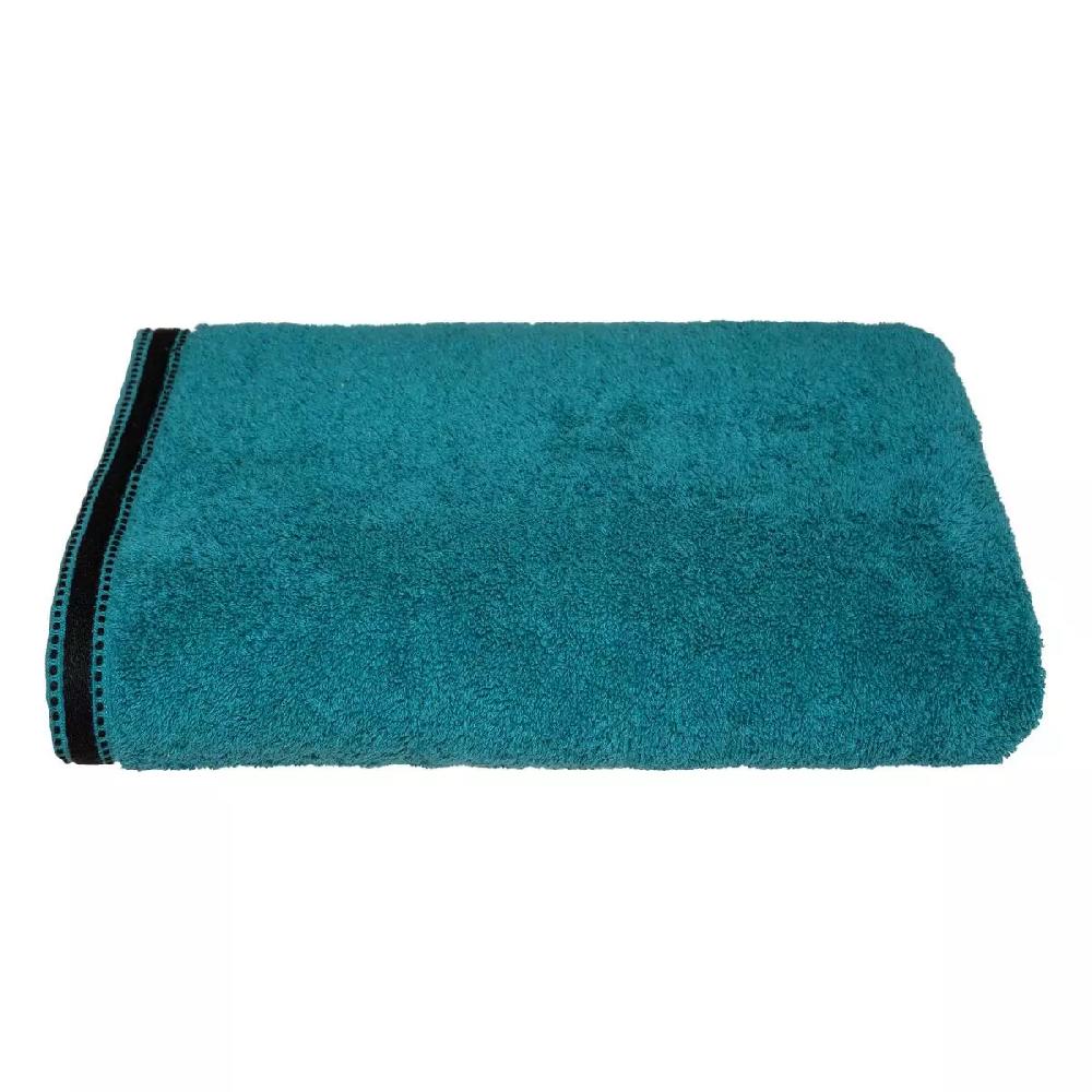 eminza Serviette de bain coton (100 x 150 cm) Joia Bleu canard