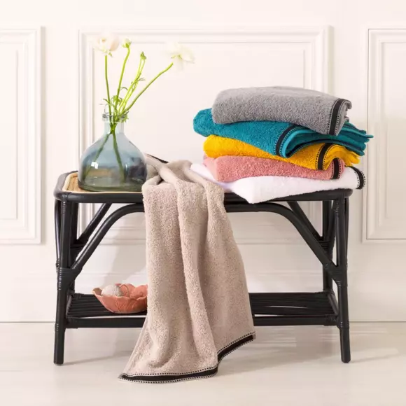 Eminza Serviette De Bain Coton (100 X 150 Cm) Joia Gris Foncé