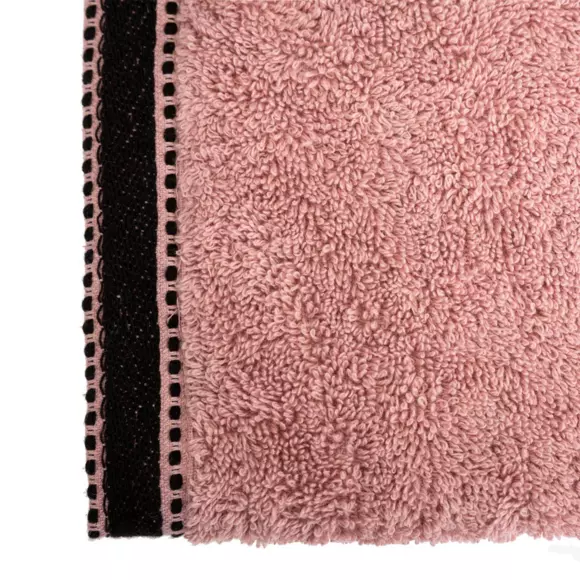 Eminza Serviette De Bain Coton (30 X 50 Cm) Joia Rose