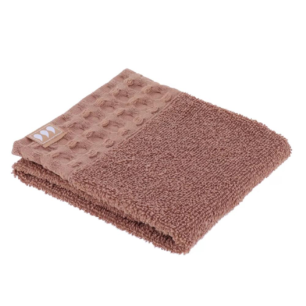 eminza Serviette de bain coton (30 x 50 cm) Season Color Caramel