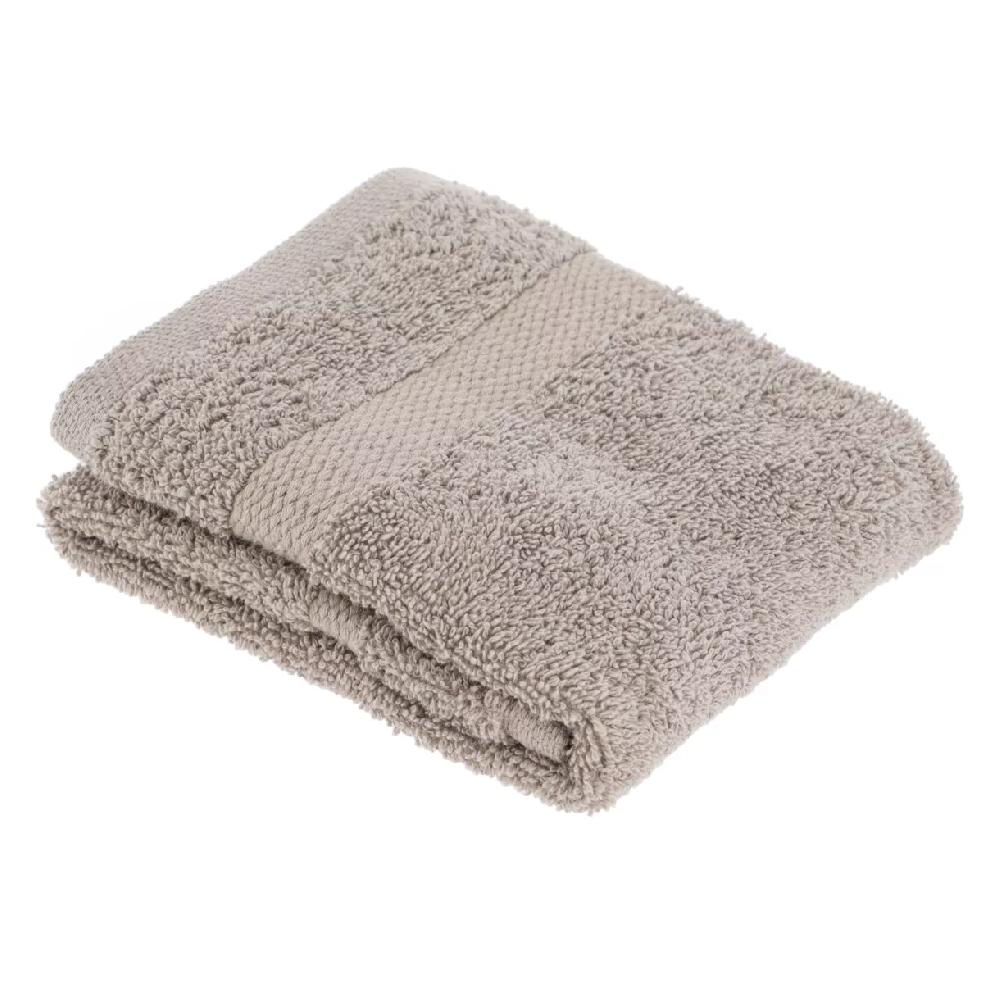 eminza Serviette de bain coton (30 x 50 cm) Timeless Taupe
