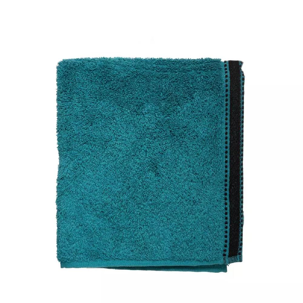 eminza Serviette de bain coton (50 x 90 cm) Joia Bleu canard