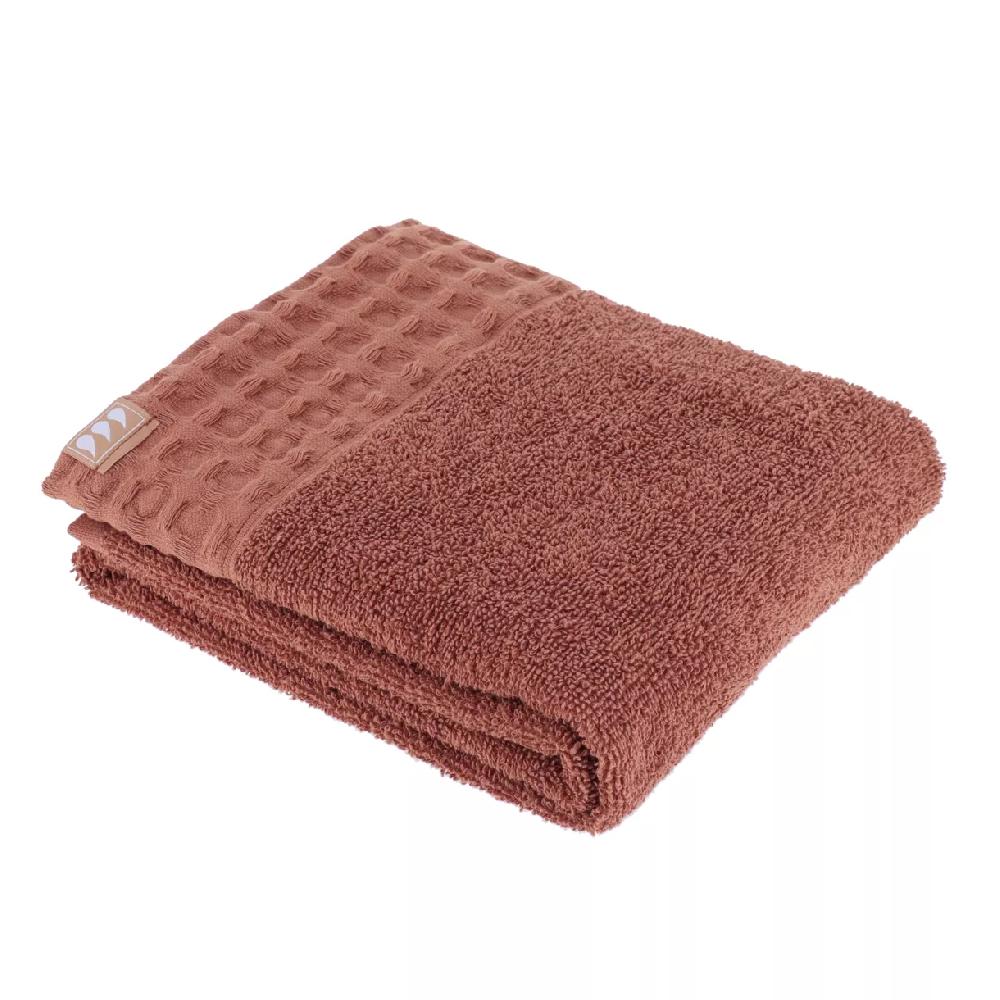 eminza Serviette de bain coton (50 x 90 cm) Season Color Ambre