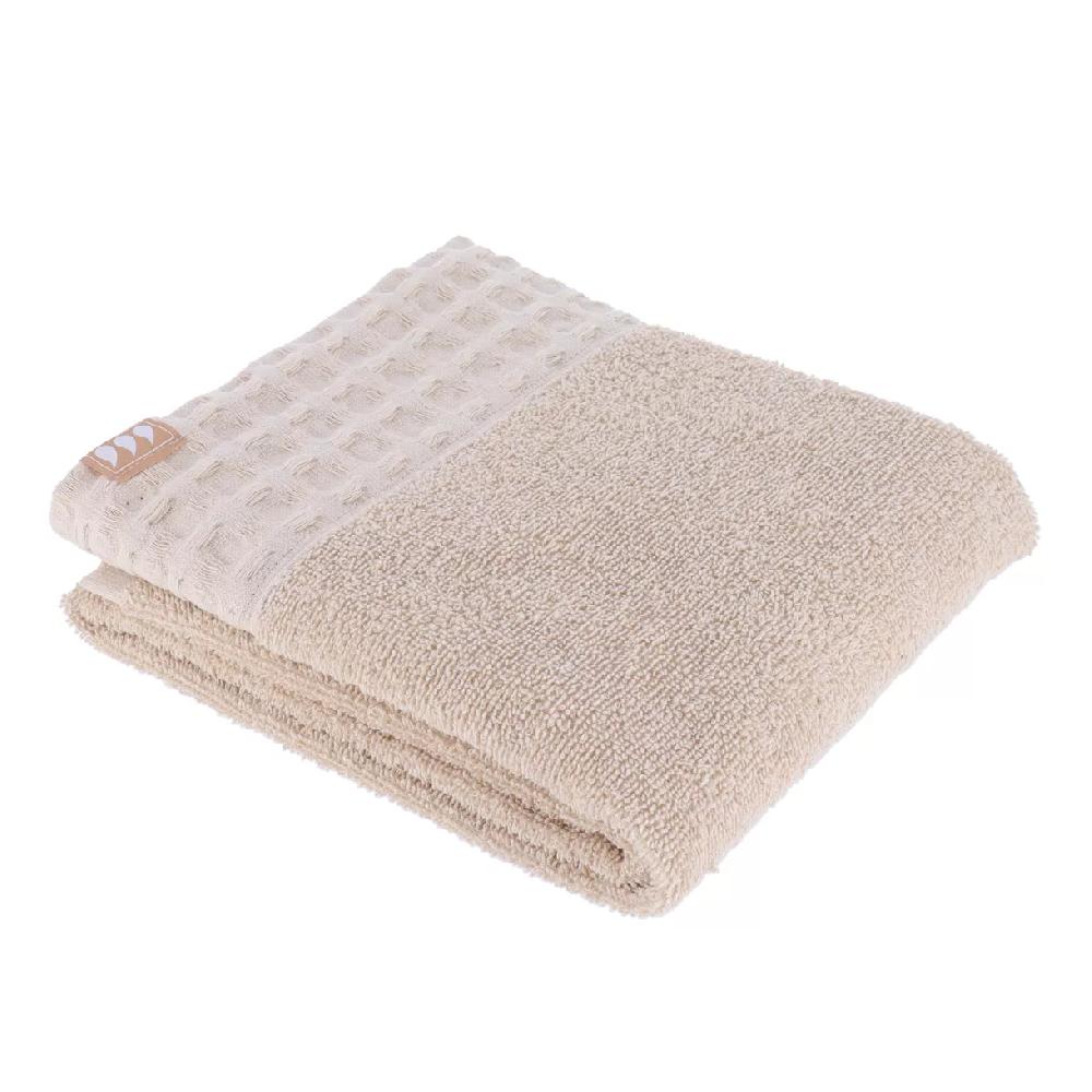 eminza Serviette de bain coton (50 x 90 cm) Season Color Beige