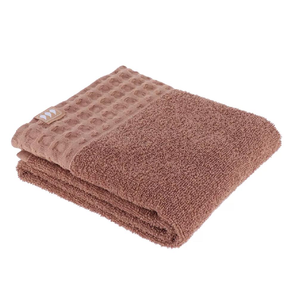 eminza Serviette de bain coton (50 x 90 cm) Season Color Caramel