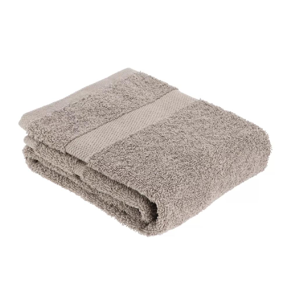 eminza Serviette de bain coton (50 x 90 cm) Timeless Taupe