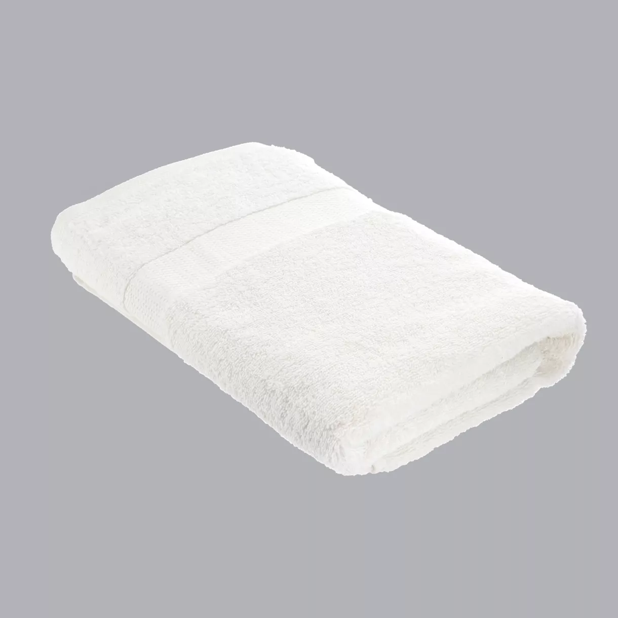 eminza Serviette de bain coton (70 x 130 cm) Timeless Blanche