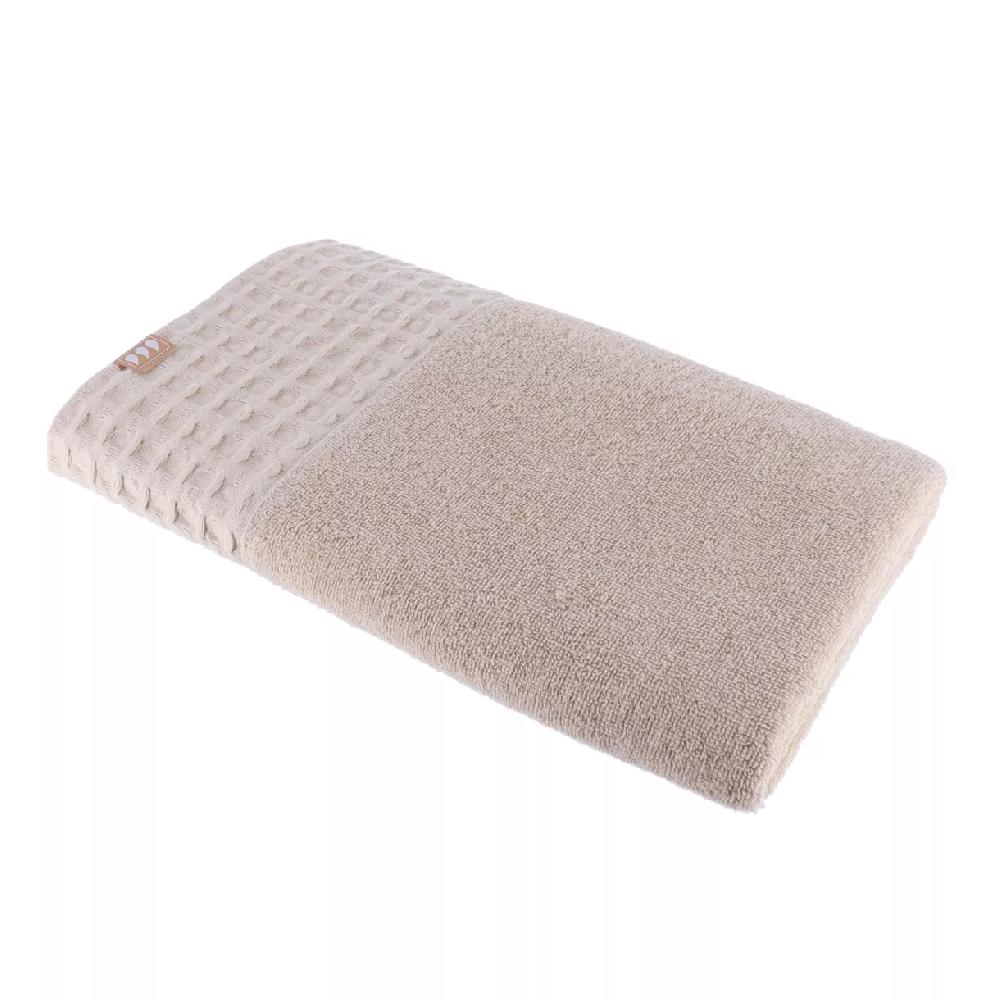 eminza Serviette de bain coton (90 x 150 cm) Season Color Beige