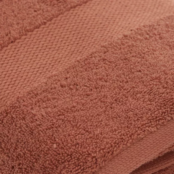 Eminza Serviette De Bain Coton (90 X 150 Cm) Timeless Terracotta