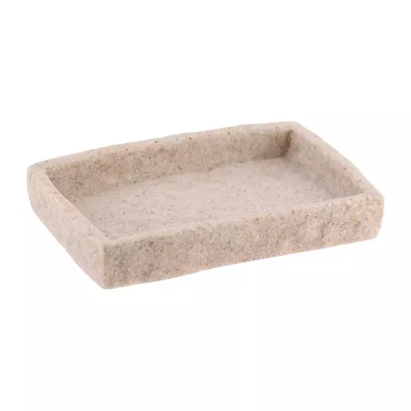 Eminza Set D'accessoires Salle De Bain Effet Pierre Naturel