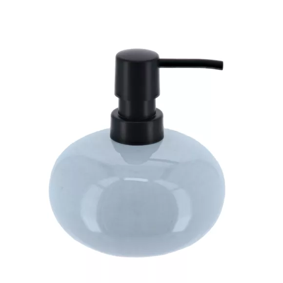 Eminza Set D'accessoires Salle De Bain Grès Laqué Pietra Bleu