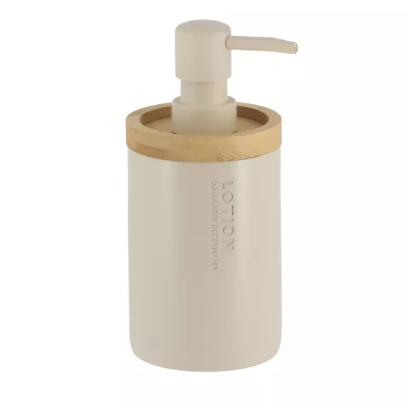 Eminza Set D'accessoires Salle De Bain Purebamboo Beige