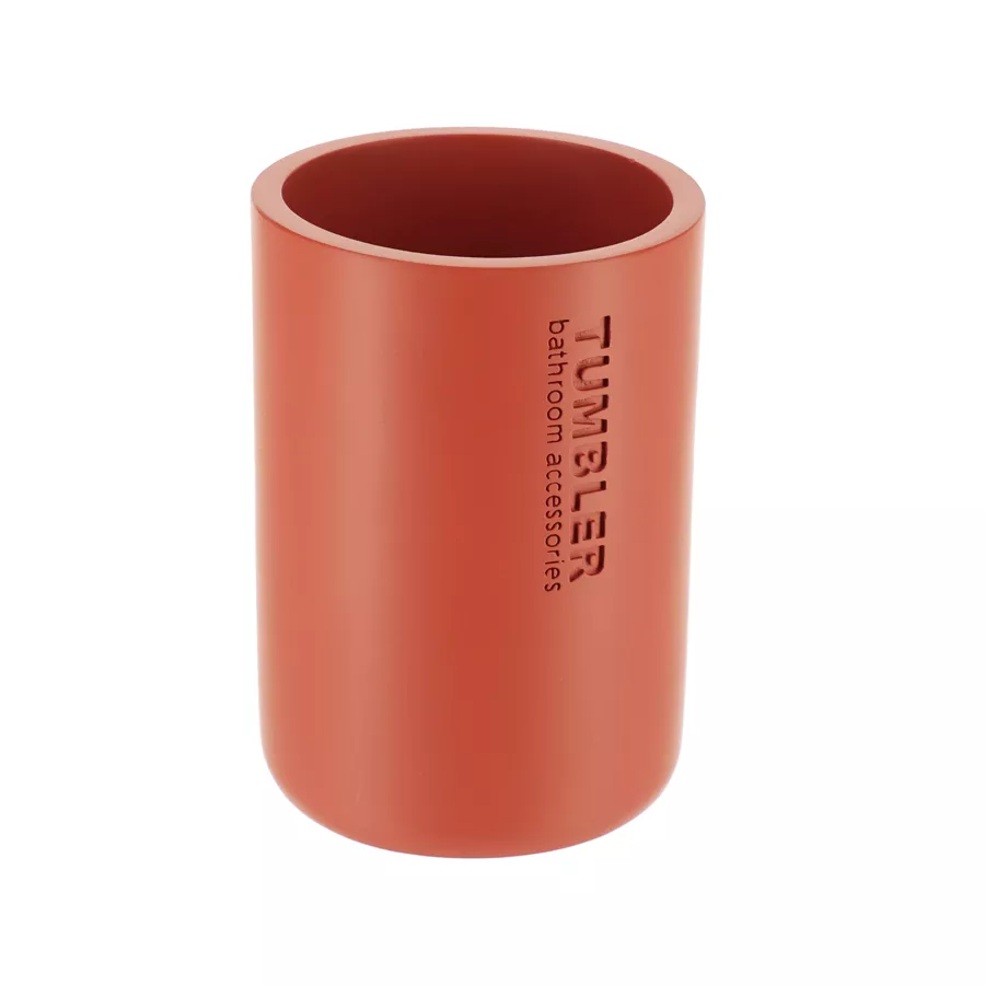 Eminza Set D'accessoires Salle De Bain Purebamboo Terracotta