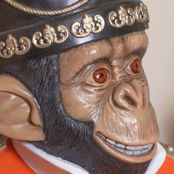Eminza Singe De Noël Géant (H152 Cm) Wilhem à Votre Service