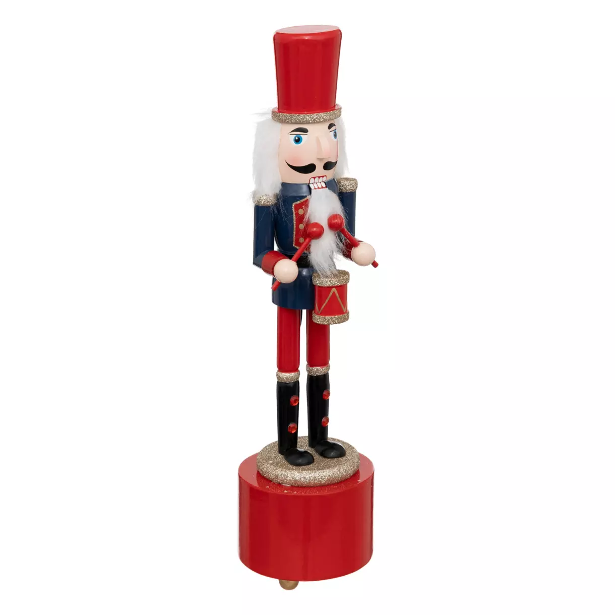 eminza Soldat en bois Casse-noisette (H30 cm) Alistair