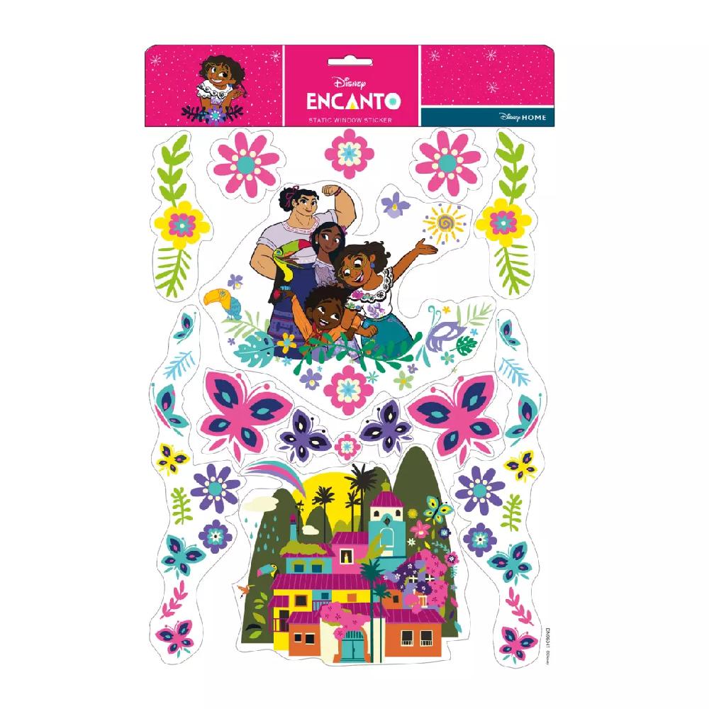 eminza Stickers pour fenêtre Disney Encanto personnages