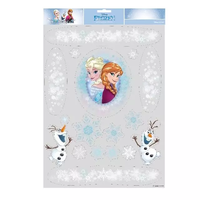 eminza Stickers pour fenêtre Disney la Reine des Neiges et Olaf