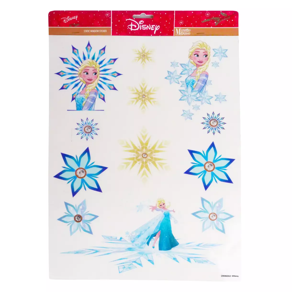 eminza Stickers pour fenêtre Disney la Reine des Neiges