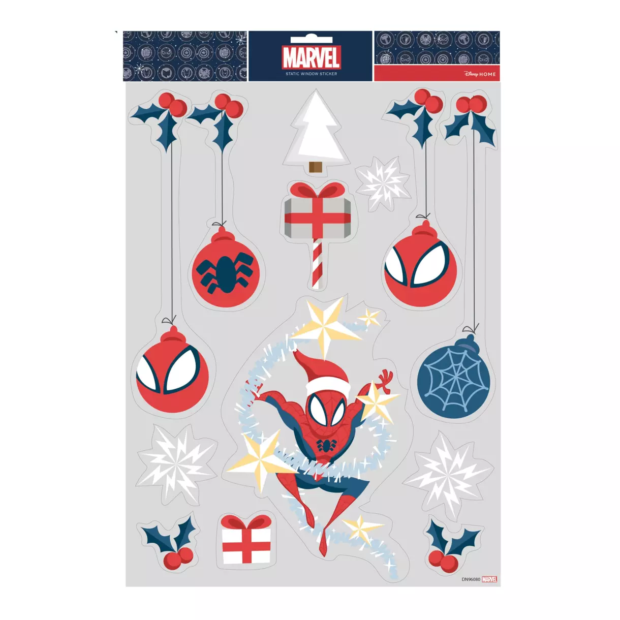 eminza Stickers pour fenêtre Disney Marvel Spiderman