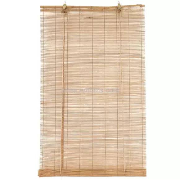 Eminza Store Enrouleur à Baguettes (60 X 180 Cm) Bambou Naturel