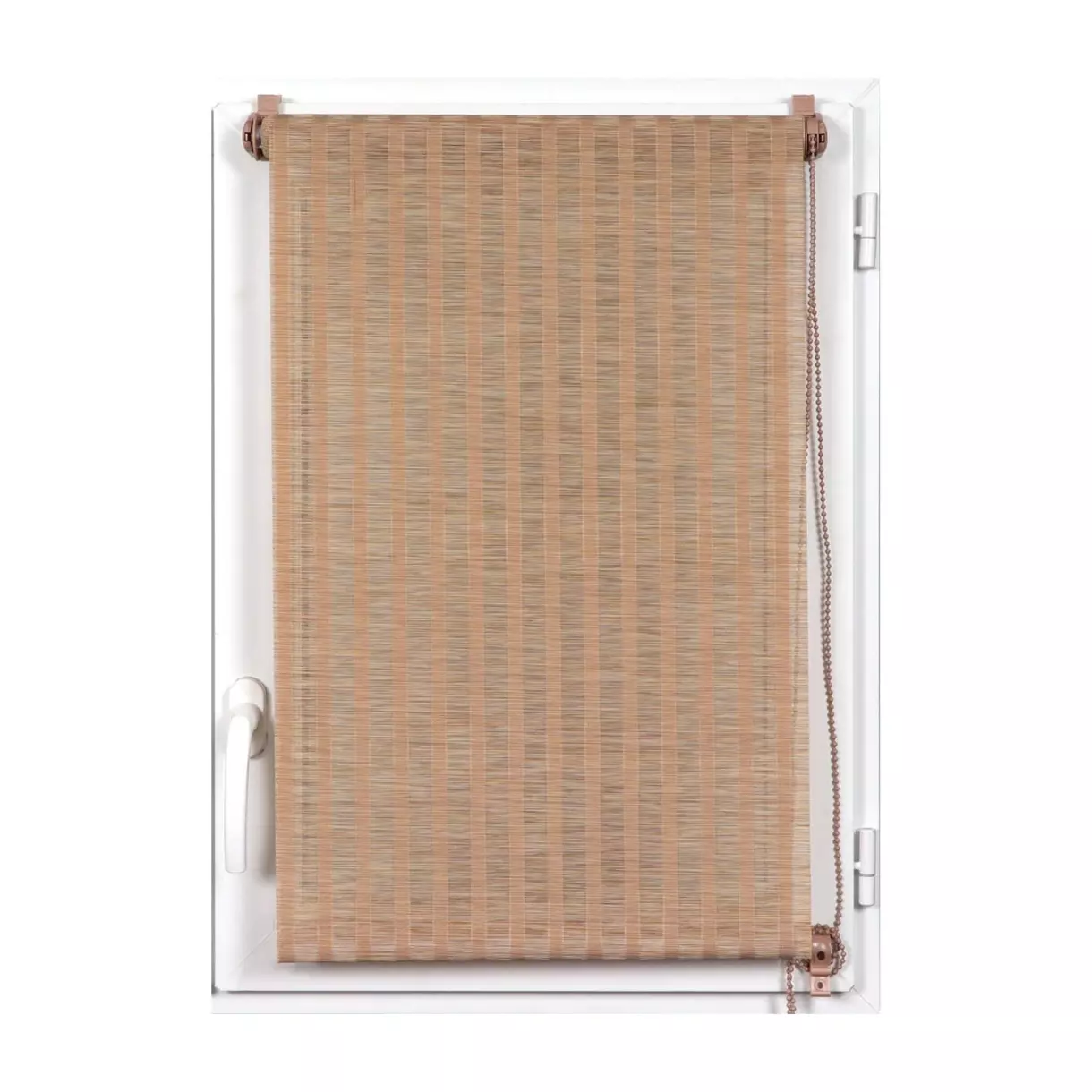 eminza Store enrouleur tamisant (60 x 180 cm) Rayures Beige