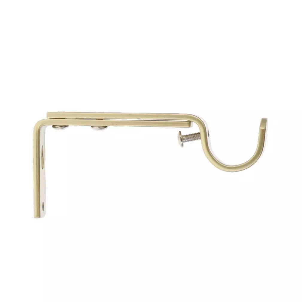 eminza Support tringle extensible (L110 - L150 / D20) Jim gouttière Or