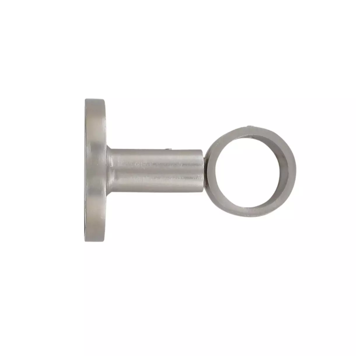 eminza Support tringle extensible (L75 - L85 / D28 mm) Lino Argent mat