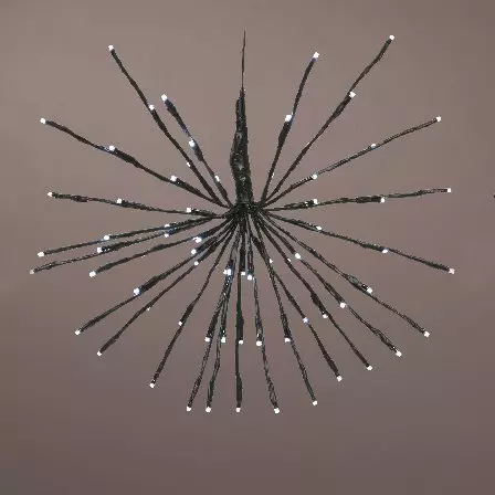 eminza Suspension 6 Étoiles lumineuses 432 LED (D45 cm) Flashing light Blanc froid
