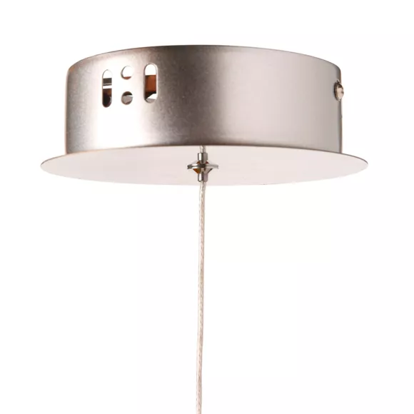 Eminza Suspension Aluminium Sixties LED (D20 Cm) UFO Transparent