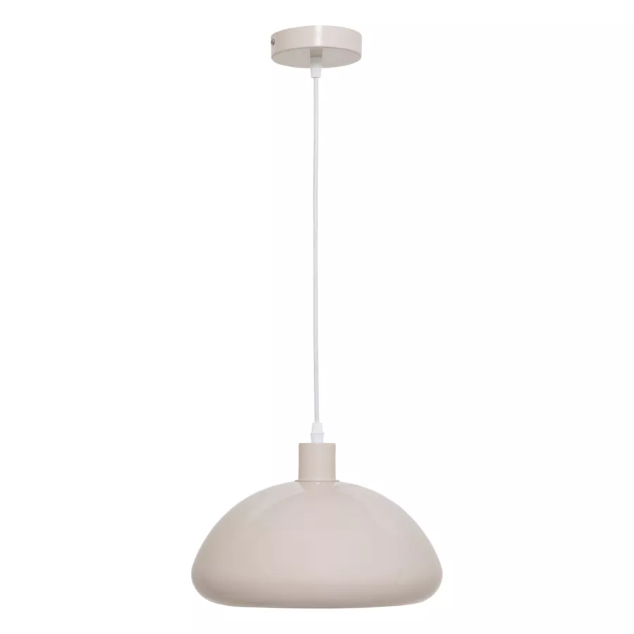 Eminza Suspension Luminaire Métal (27 5 X 13 4 Cm) Savio Beige