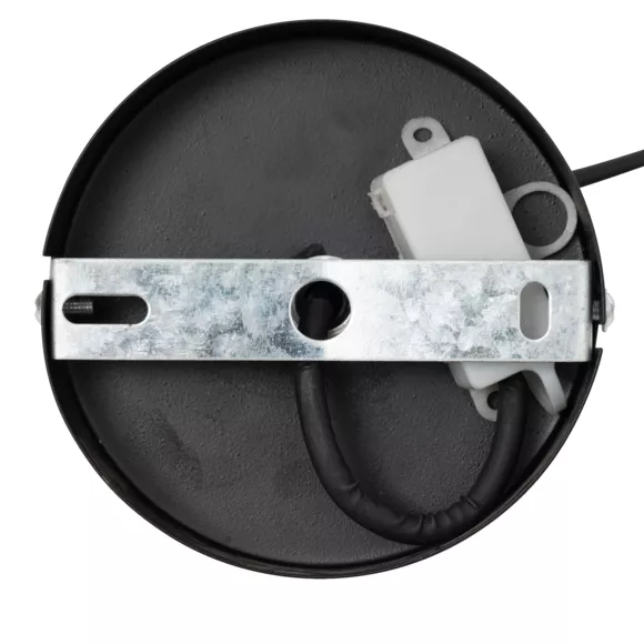 Eminza Suspension Luminaire Métal (27 5 X 13 4 Cm) Savio Noir