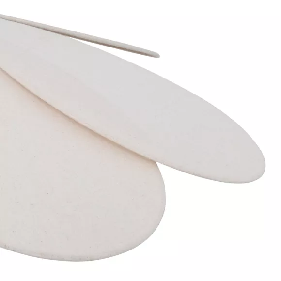 Eminza Suspension Luminaire Pétale Lin (100 Cm) Naya Beige