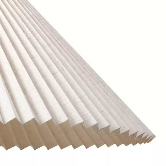 Eminza Suspension Lumineuse En Tissu (D52 Cm) Aurélia Beige