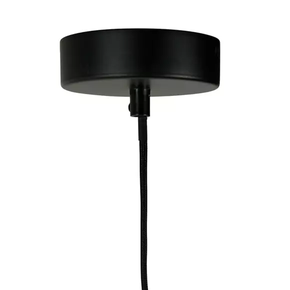 Eminza Suspension Lumineuse Tissu Pétale (D69 Cm) Taupe Clair