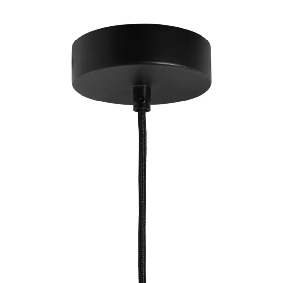 Eminza Suspension Métal Et Pétales (D80 Cm) Ellisse Naturel