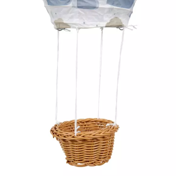 Eminza Suspension Montgolfière Papier (D 30 Cm) Brume Multicolore
