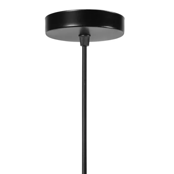 Eminza Suspension Ronde Métal (D29 5 Cm) Colisée Noir