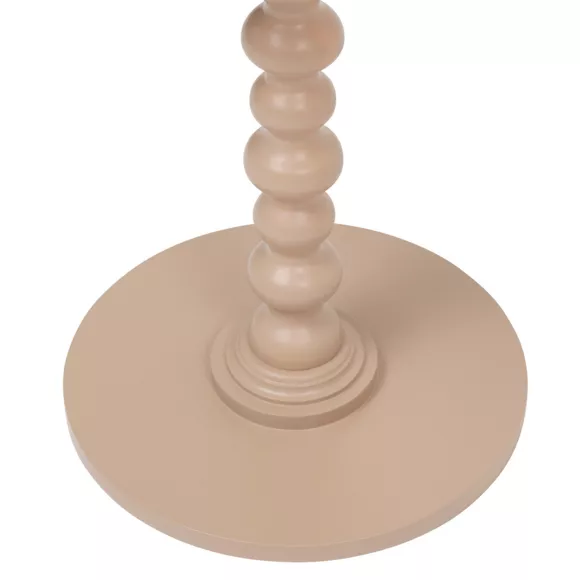 Eminza Table à Café Ronde En Bois (H50 Cm) Alix Noisette