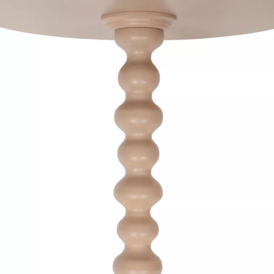 Eminza Table à Café Ronde En Bois (H50 Cm) Alix Noisette