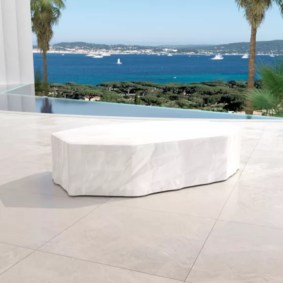 Eminza Table De Jardin En Bois Teck 8 Places (260 X 100 Cm) Java Naturel