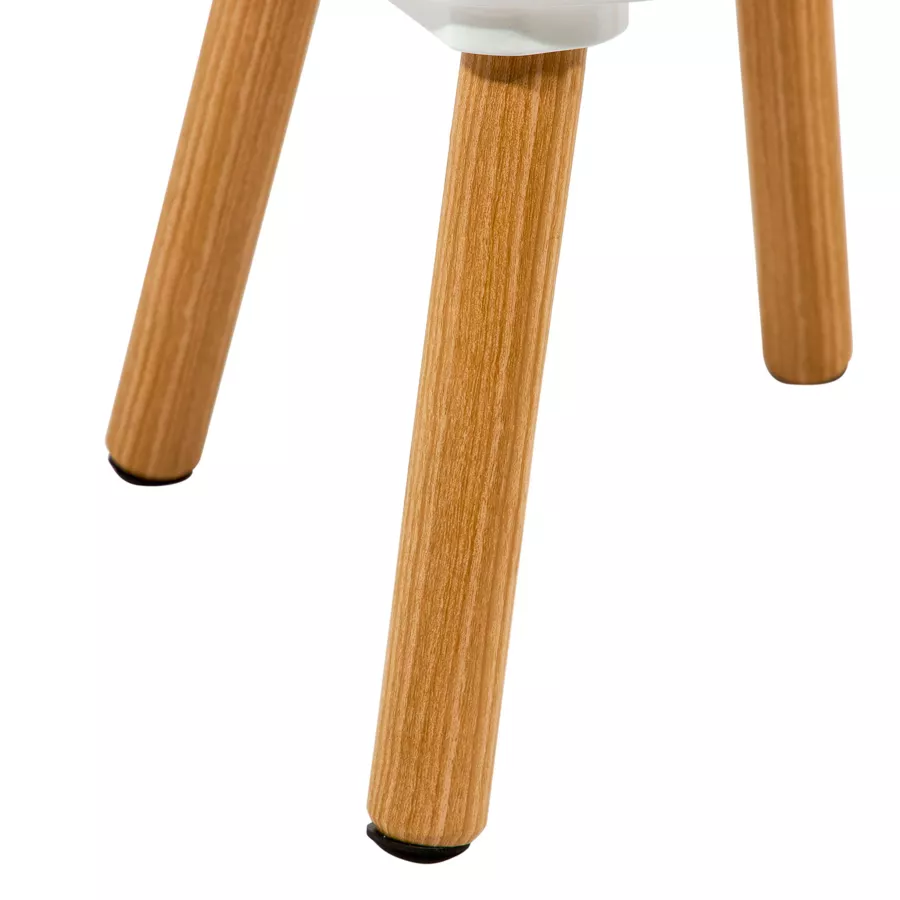 Eminza Table Et 2 Chaises Enfant Bois Arc En Ciel Multicolore