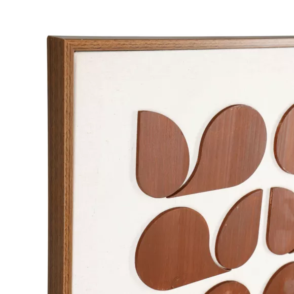 Eminza Tableau Déco En Bois (50 X 70 Cm) Graphique Ibiza Rétro