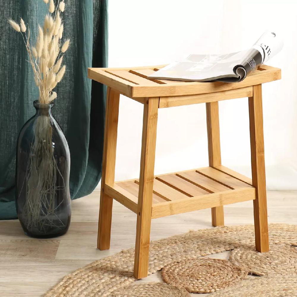 eminza Tabouret de rangement (H46 cm) Harmony Naturel