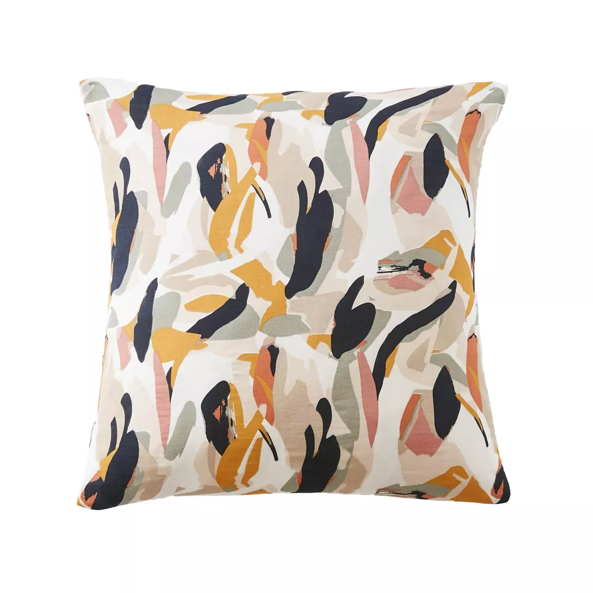 eminza Taie d'oreiller carrée gaze de coton (60 x 60 cm) Mathilda Multicolore