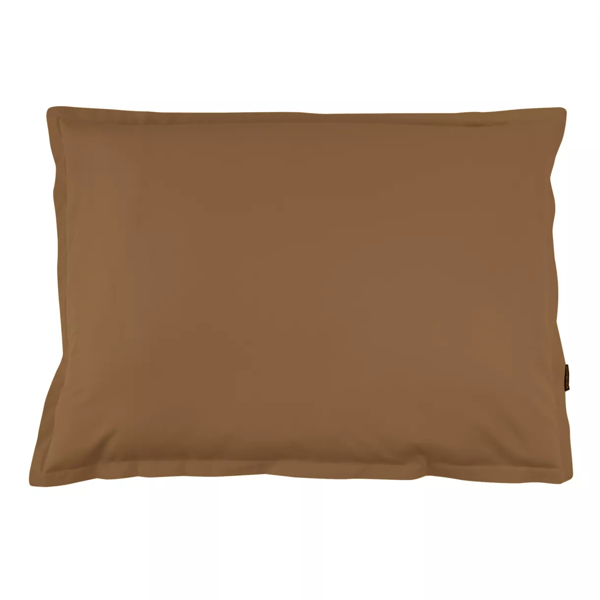 eminza Taie d'oreiller rectangulaire percale de coton (50 x 70 cm) Cali Cappuccino