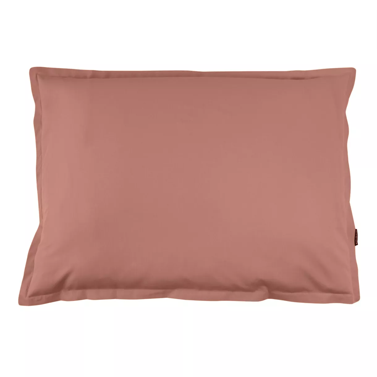 eminza Taie d'oreiller rectangulaire percale de coton (50 x 70 cm) Cali Bois de rose