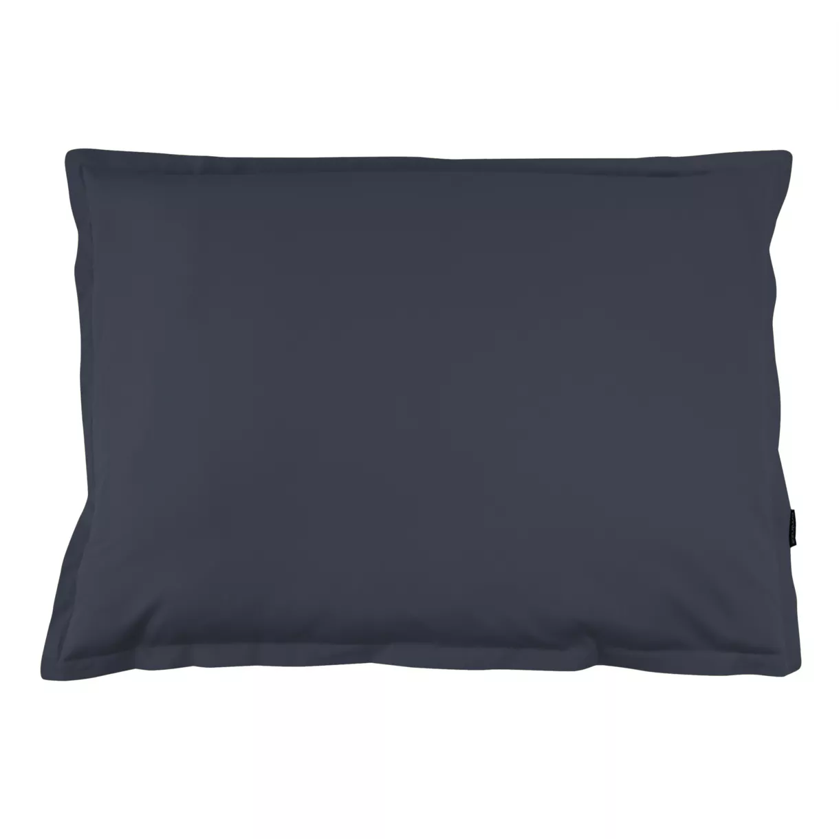 eminza Taie d'oreiller rectangulaire percale de coton (50 x 70 cm) Cali Bleu marine