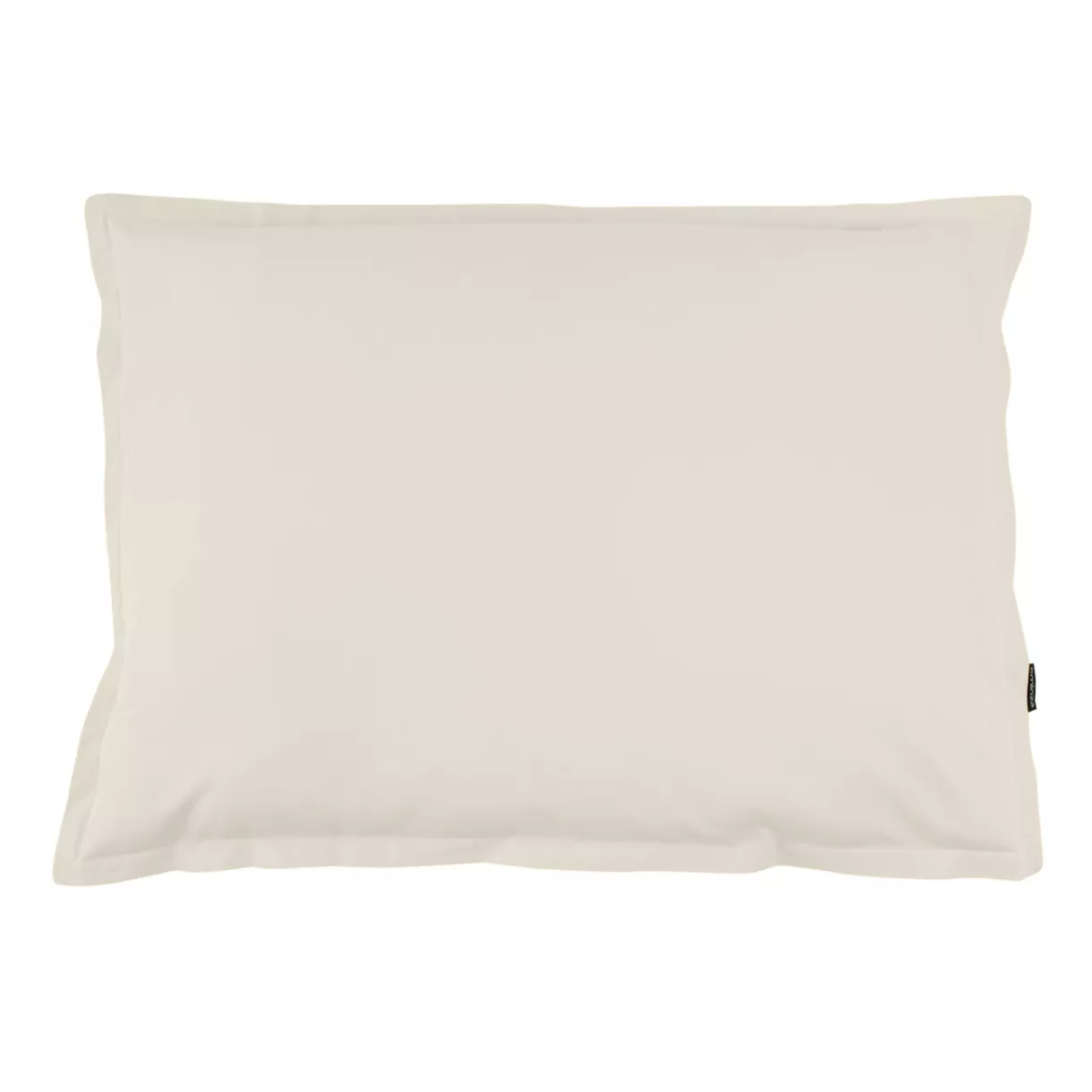 eminza Taie d'oreiller rectangulaire percale de coton (50 x 70 cm) Cali Beige