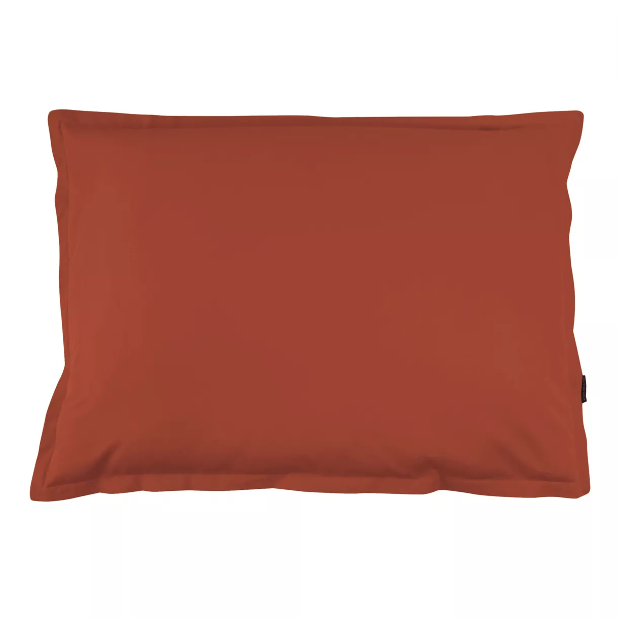 eminza Taie d'oreiller rectangulaire percale de coton (50 x 70 cm) Cali Terracotta