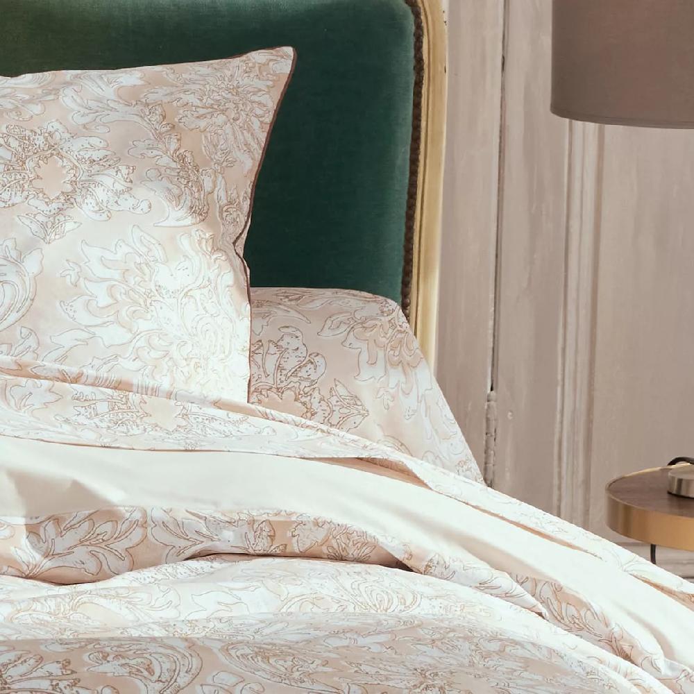 eminza Taie de traversin percale de coton (200 cm) Palazzo Beige